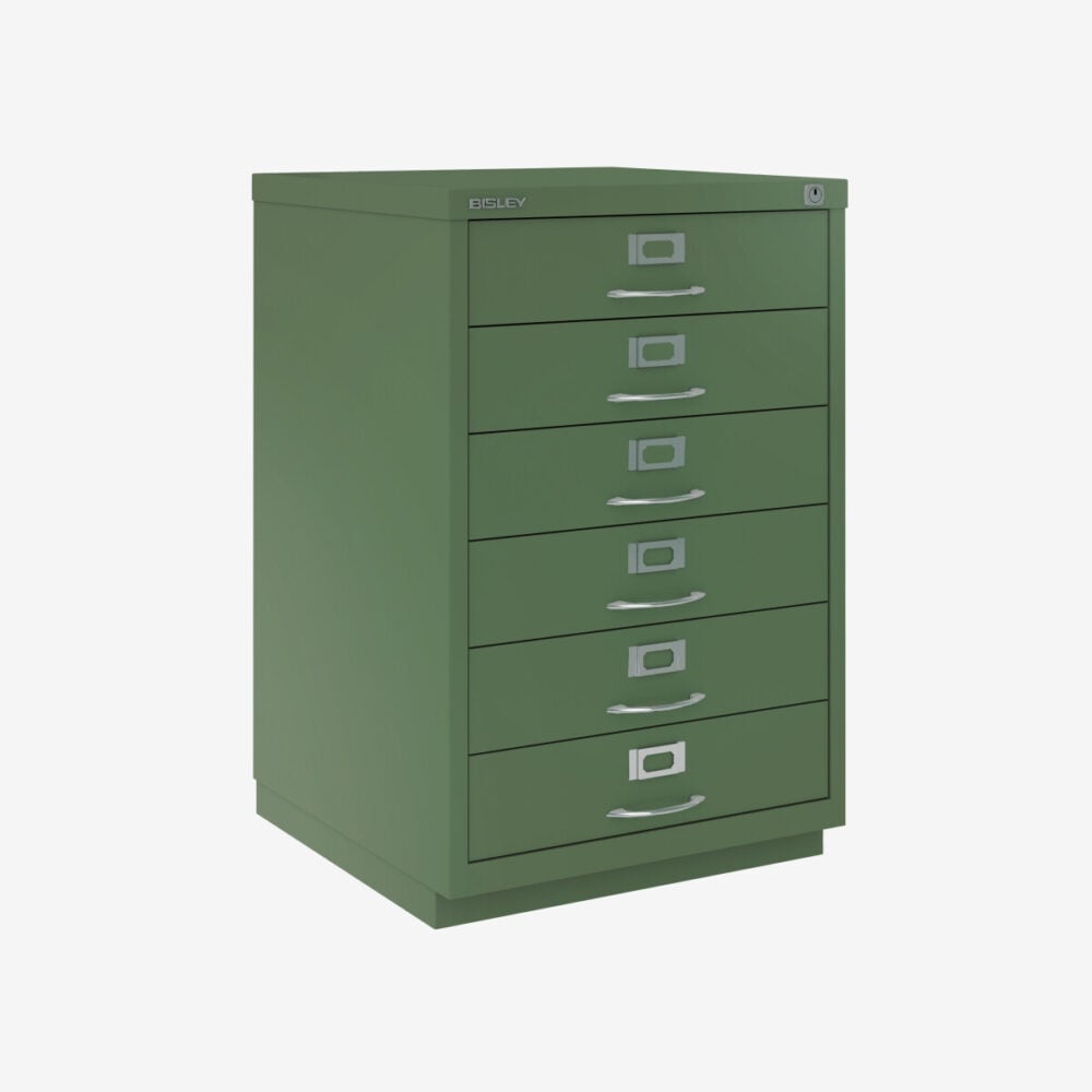 Bisley F Series Filer - Suspension Filing Cabinet - 6 Drawer