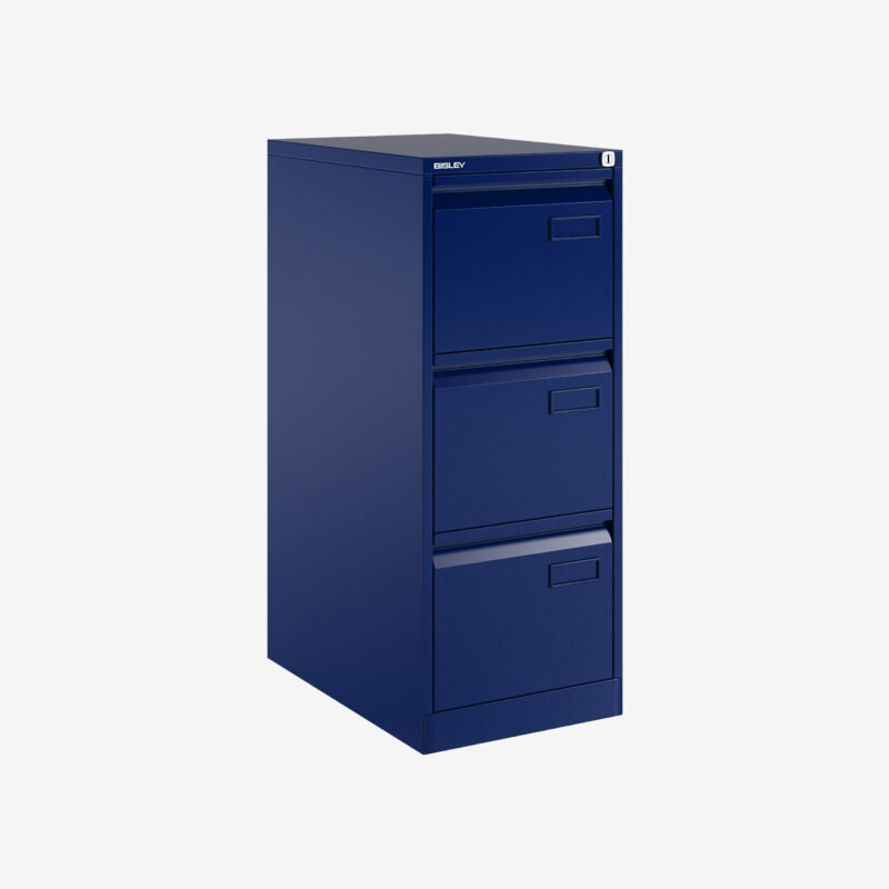 Bisley Volume Filer – A4 Filing Cabinet – 3 Drawer