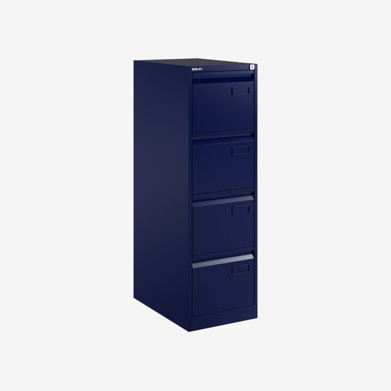 Bisley Volume Filer – A4 Filing Cabinet – 4 Drawer