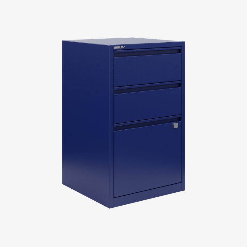 Bisley Home Filer – A4 Suspension Filing Cabinet – 3 Drawer Combination