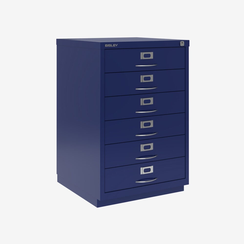 Bisley F Series Filer - Suspension Filing Cabinet - 6 Drawer