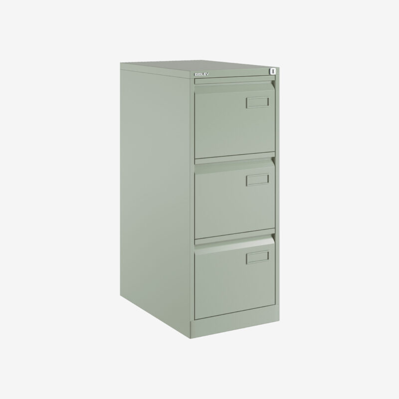 Bisley Volume Filer – A4 Filing Cabinet – 3 Drawer