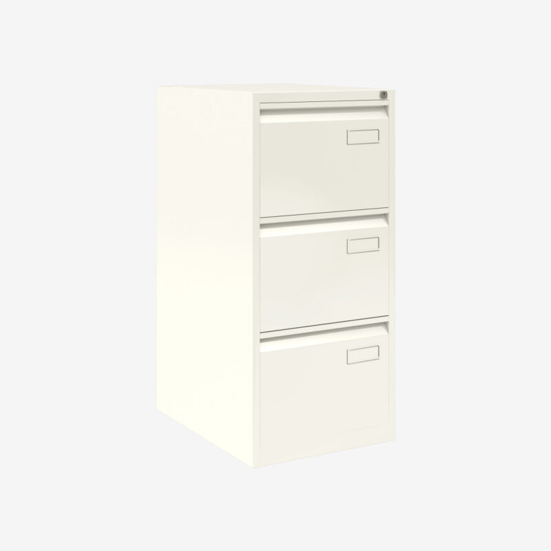 Bisley Volume Filer - Foolscap Filing Cabinet - 3 Drawer