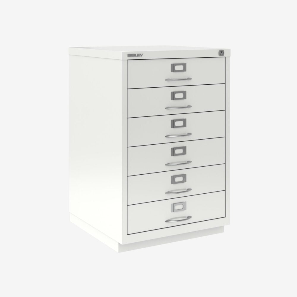 Bisley F Series Filer - Suspension Filing Cabinet - 6 Drawer
