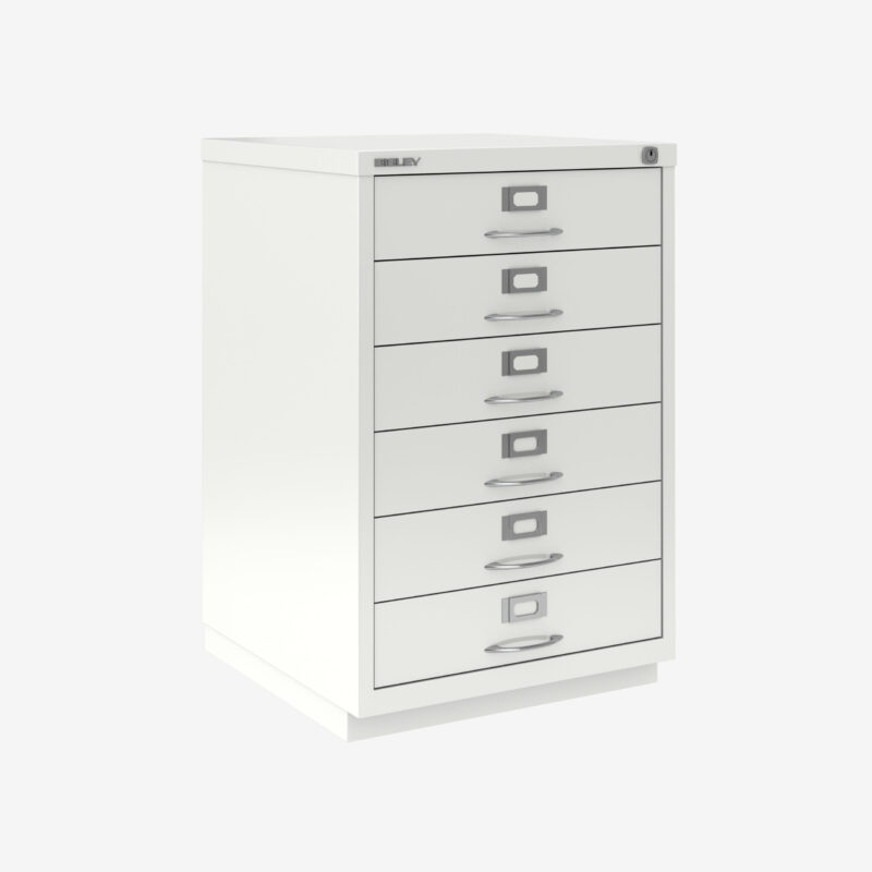 Bisley F Series Filer - Suspension Filing Cabinet - 6 Drawer