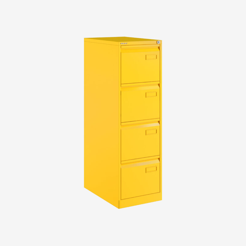 Bisley Volume Filer – A4 Filing Cabinet – 4 Drawer