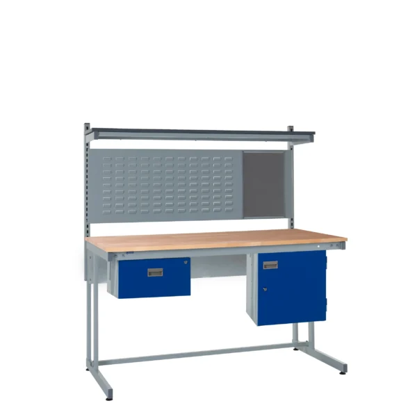 QMP Express Cantilever Workbench - Kit C Beech Top