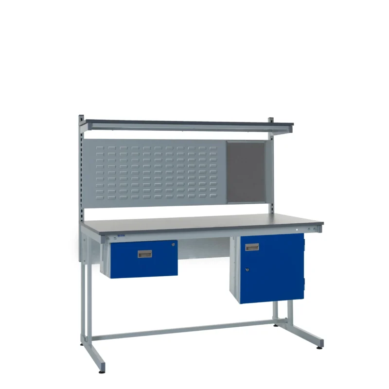 QMP Express Cantilever Workbench - Kit C Laminate Top