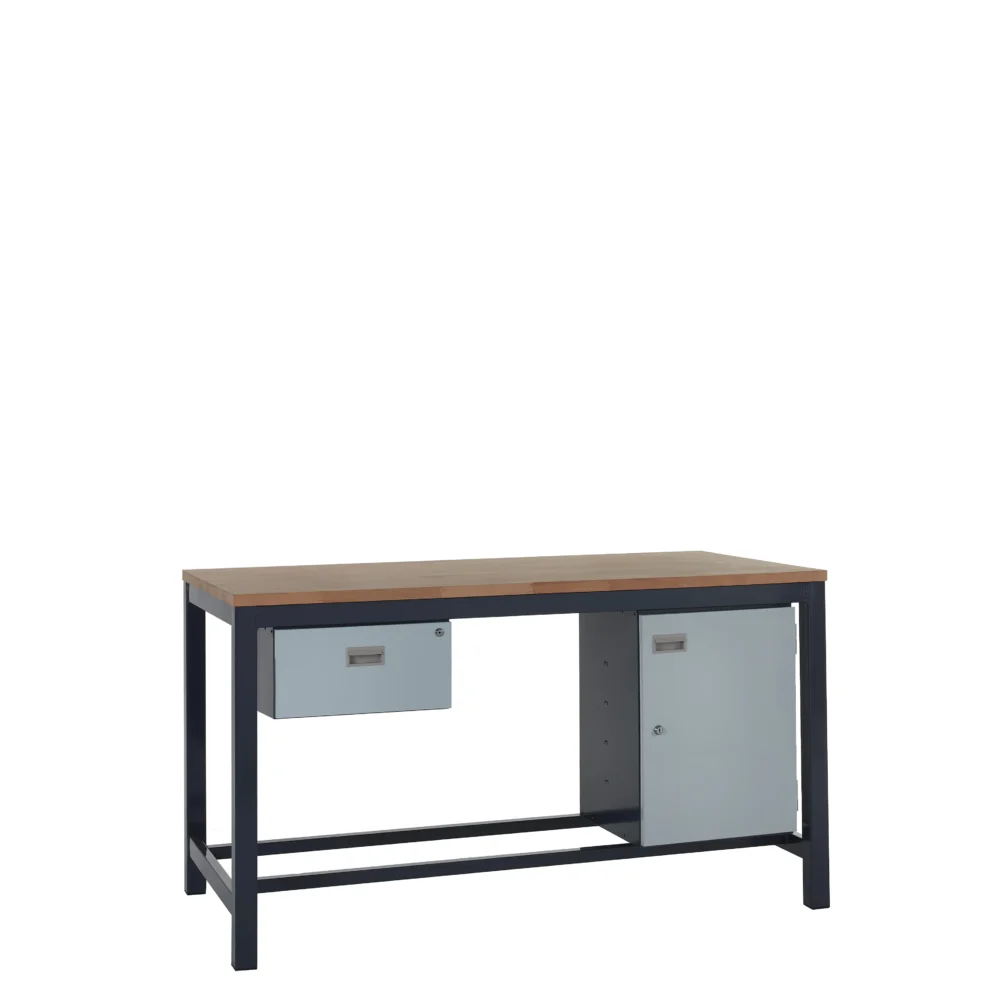 QMP Express Heavy Duty Workbench - Kit A Beech Top