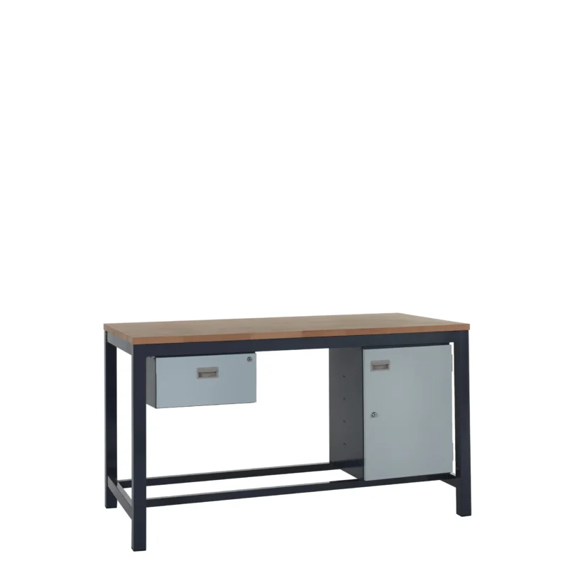 QMP Express Heavy Duty Workbench - Kit A Beech Top