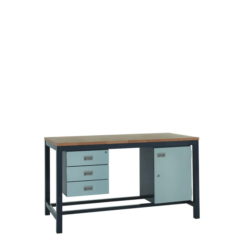 QMP Express Heavy Duty Workbench - Kit B Beech Top