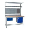 QMP Express Square Tube Workbench - Kit E Beech Top