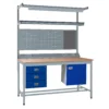 QMP Express Square Tube Workbench - Kit F Beech Top