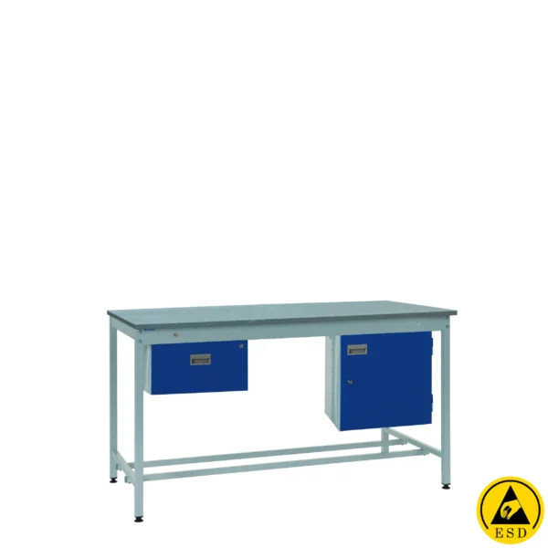 QMP Express Square Tube ESD Workbench - Kit A