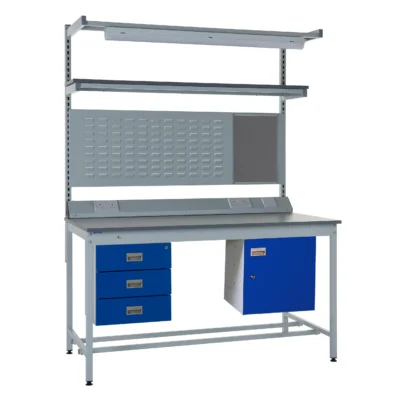 QMP Express Square Tube Workbench - Kit F Laminate Top