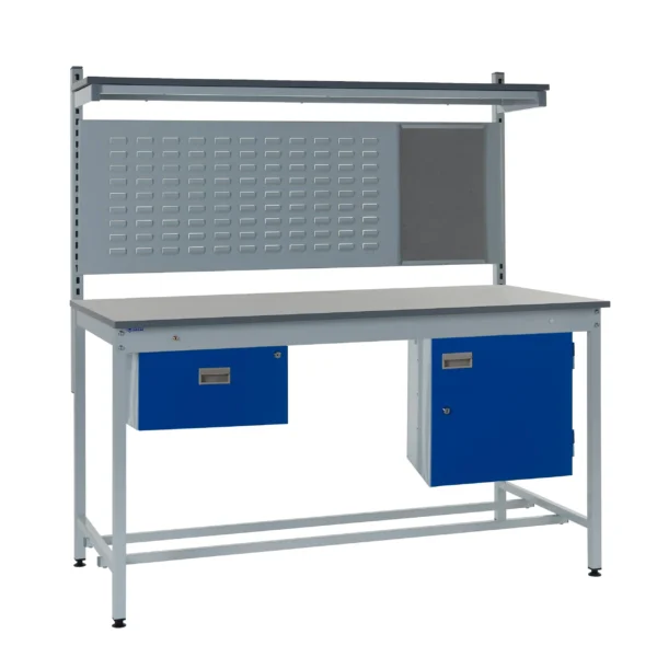 QMP Express Square Tube Workbench - Kit C Laminate Top