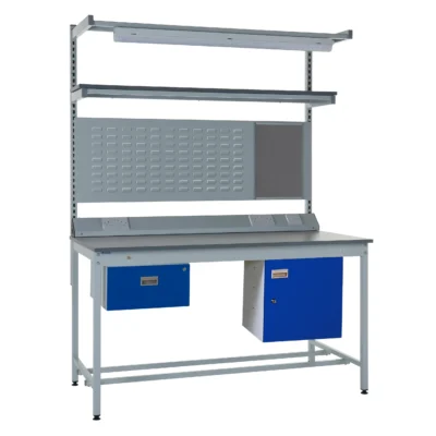QMP Express Square Tube Workbench - Kit E Laminate Top