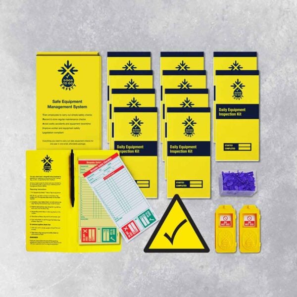 Daily Equipment Inspection Kit - 275x Checklists