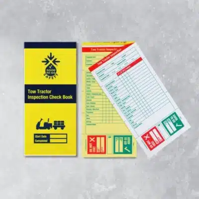 Hse Store Homepage 230 Good to go tow tractor inspection checklist with 25 duplicate carbon retention check forms