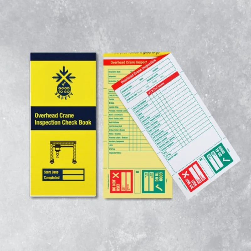 Overhead Crane Check Book - 25 Checklists