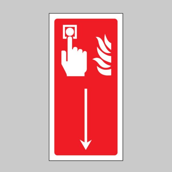 Call Point - Below - Safety Signs