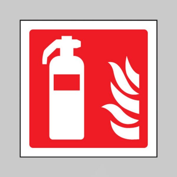Fire Extinguisher Symbol - Safety Signs