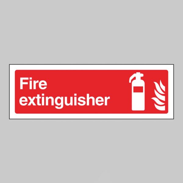 Fire Extinguisher - Safety Signs