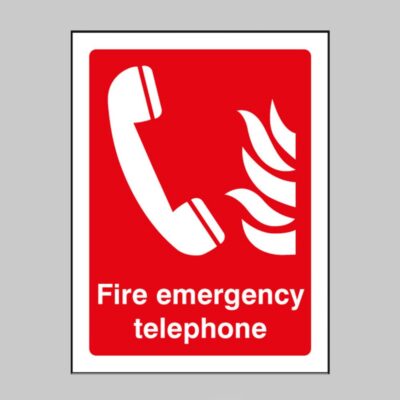 Fire Emergency Telephone - Safety Signs