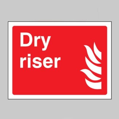 Dry Riser - Safety Signs