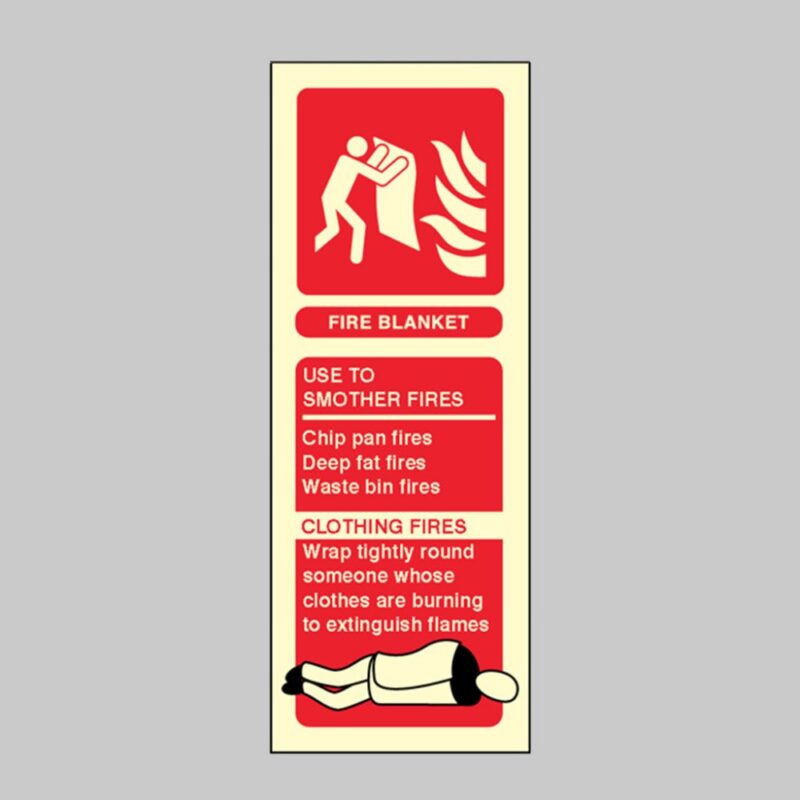 Fire Blanket Identification - Safety Signs