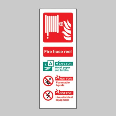 Hose Reel Identification - Safety Signs