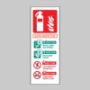 Alcohol Resistant Foam Identification - Safety Signs