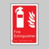 Fire Extinguisher - Safety Signs