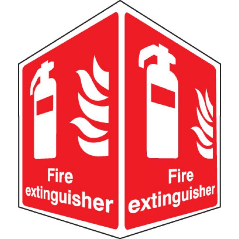 Fire Extinguisher - Projecting Sign - Safety Signs