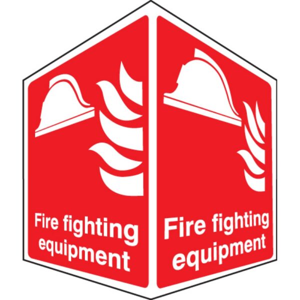 Fire Fighting Equipment - Projecting Sign - Safety Signs