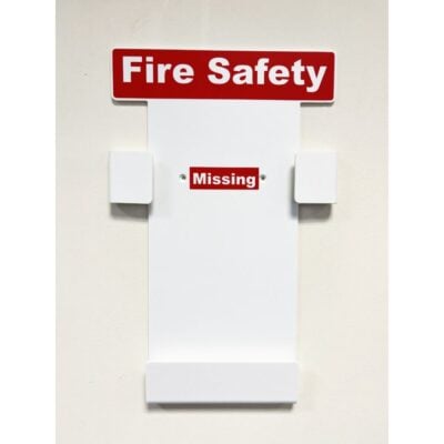 Fire Safety Log Book Holder (empty) - Safety Signs
