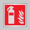 Fire Extinguisher Symbol - Safety Signs Aluminium