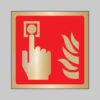 Fire Alarm Call Point Symbol - Safety Signs