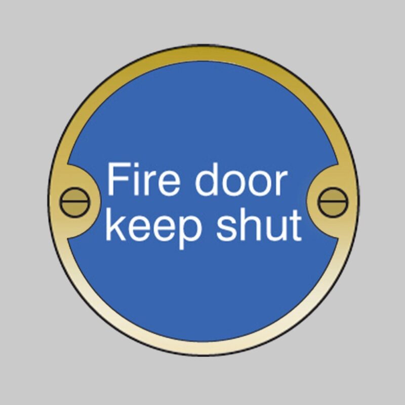 Fire Door Keep Shut - Safety Signs