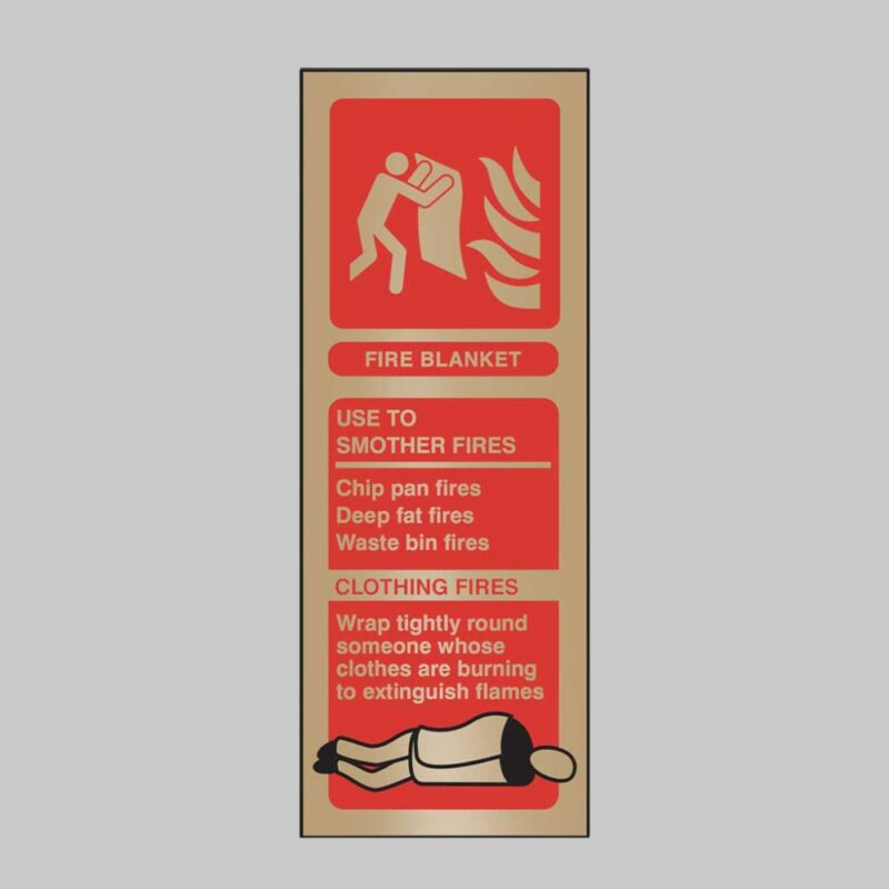 Fire Blanket Identification - Safety Signs