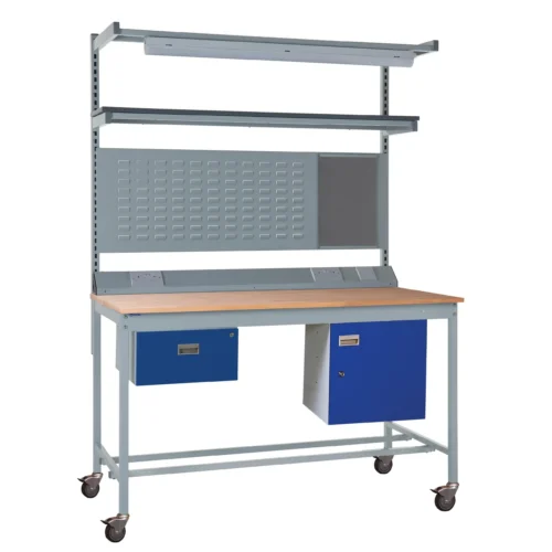 QMP Mobile Square Tube Workbench - Kit E