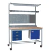 QMP Mobile Square Tube Workbench - Kit F