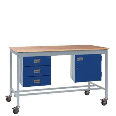 QMP Mobile Square Tube Workbench - Kit B