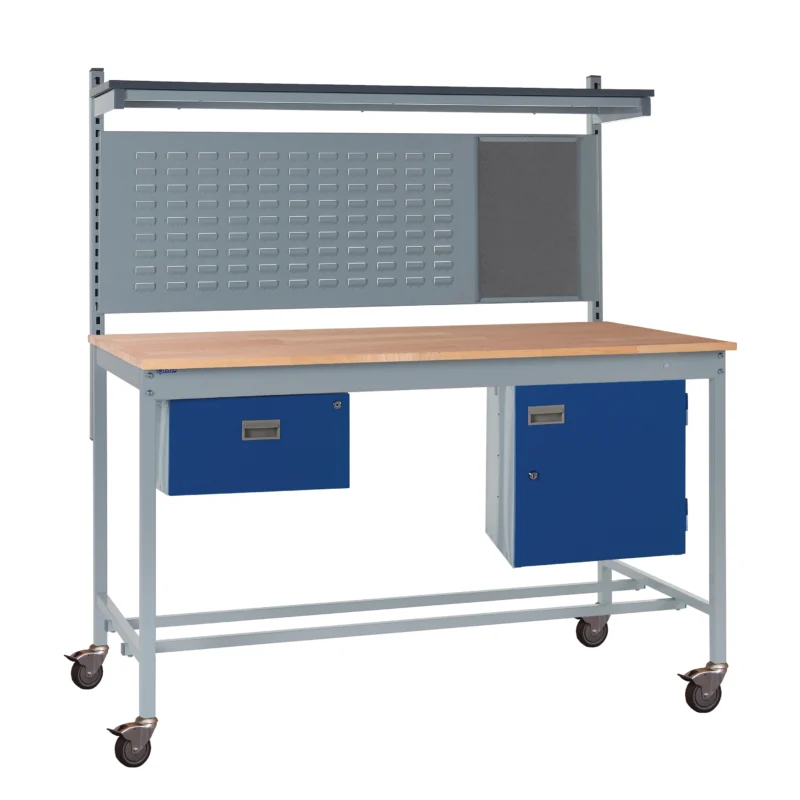 QMP Mobile Square Tube Workbench - Kit C