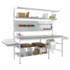 QMP Pack Tek Dual Workbench - Packing Station Kit 4