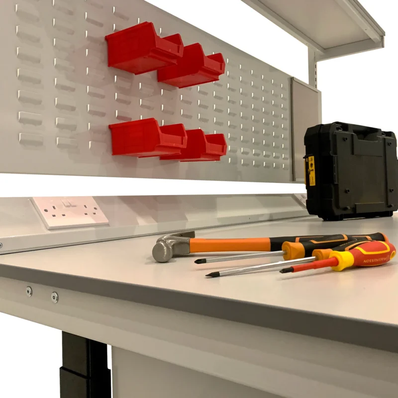 QMP Premium Electric Height Adjustable Workbench