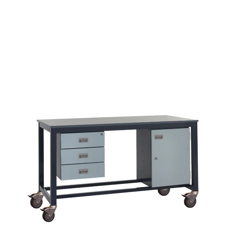 QMP Mobile Heavy Duty Workbench - Kit B - Laminate