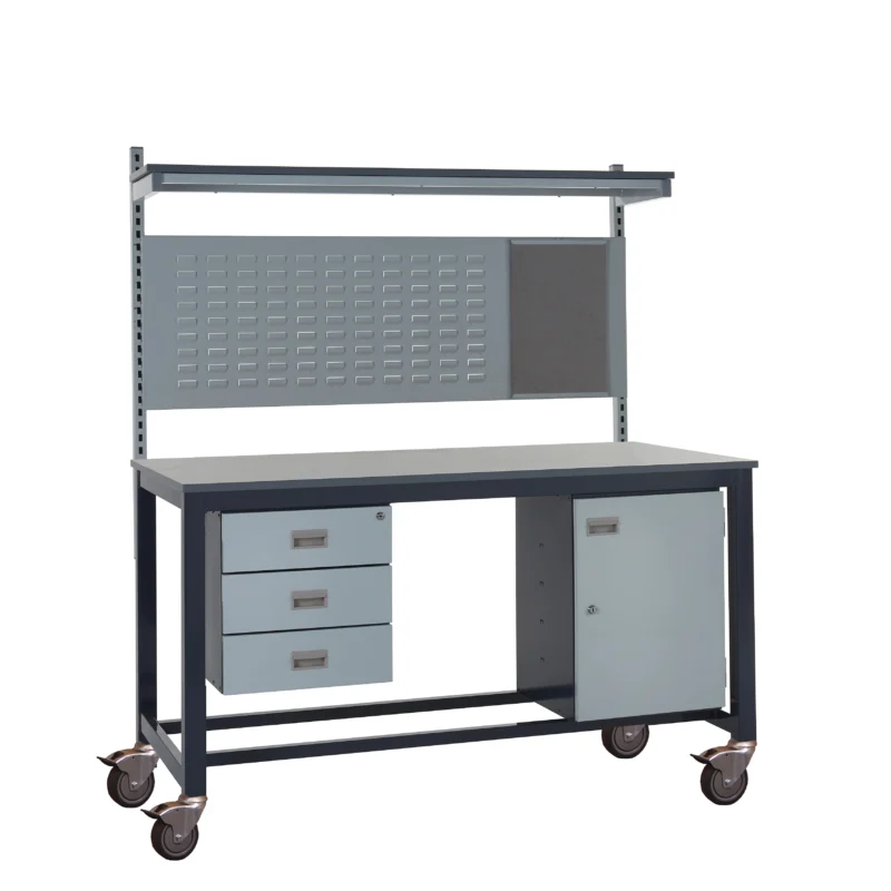 QMP Mobile Heavy Duty Workbench - Kit D - Laminate