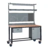 QMP Mobile Heavy Duty Workbench - Kit E - beech
