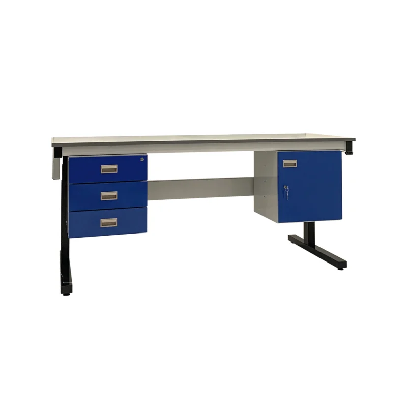 QMP Premium Electric Height Adjustable Workbench - Kit B - Laminate